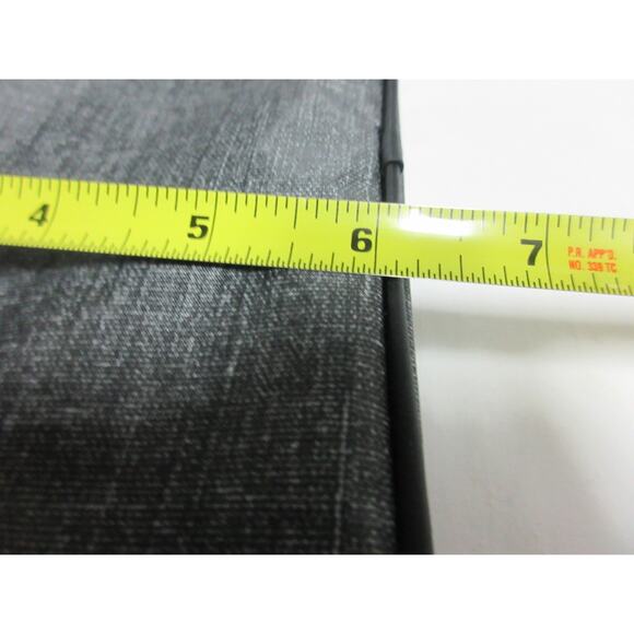 Travel Shaving Bag Thirty-One 31 Signature Collection Gray 11" x 6" x 4" - Picture 7 of 8